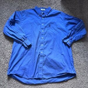⭐️⭐️💫Vintage Men’s Disney long sleeve button up shirt size XXL
